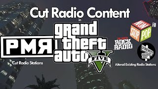 GTA V Beta  Changed amp Cut Radio Content [upl. by Grete]