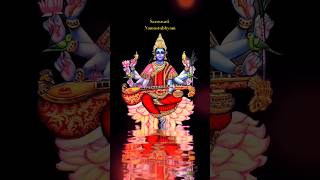 Saraswati Namastubhyam🕉️ saraswati saraswathi saraswatipuja saraswatidevi navratrispecial 🕉️ [upl. by Ayatnwahs]