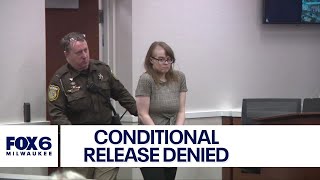 Slender Man stabbing case Morgan Geyser conditional release denied  FOX6 News Milwaukee [upl. by Seidler484]