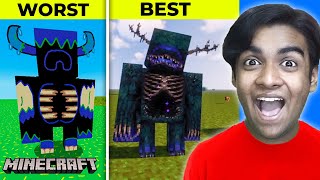 Worst vs Best Minecraft Graphics [upl. by Roane]