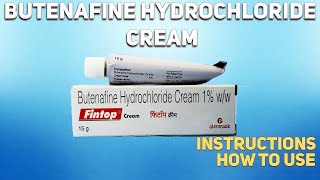 Butenafine cream how to use Uses Dosage Side Effects Contraindications [upl. by Nauqat]