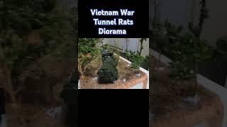 135 Vietnam War Tunnel Rats Diorama [upl. by Yrian]