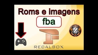 Pacote 117 roms e imagens FBA recalbox [upl. by Ileane]