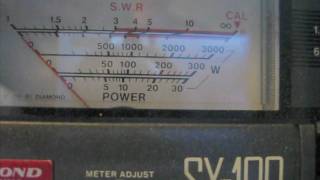 QRO King SB220 Tune Procedure [upl. by Seuqram]