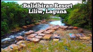 Aerial View of Balidbiran Resort in Brgy Calumpang Liliw Laguna roadside [upl. by Landa]