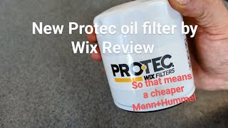 New Protec oil filter Review [upl. by Nallad]