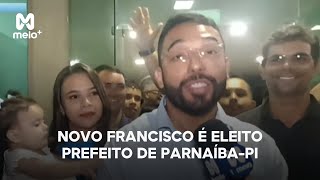 Novo Francisco é eleito prefeito de ParnaíbaPI [upl. by Dev]