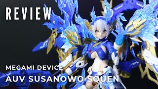 เปิดกล่อง  รีวิว  Review Megami Device 161 AUV Susanowo Souen  Kotobukiya [upl. by Yrotciv]