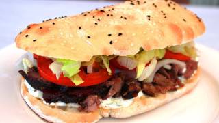 How To Make Doner Kebab  Video Recipe [upl. by Ahkos]