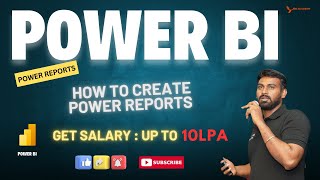 Best Power BI Training Institute In Hyderabad  Power Report In Power BI [upl. by Vowel44]