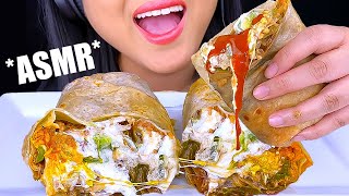 ASMR GIANT FAJITA DELUXE BURRITO ASMR PHAN [upl. by Armitage186]