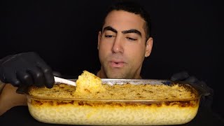 MAC AND CHEESE MUKBANG  ASMR [upl. by Florri]