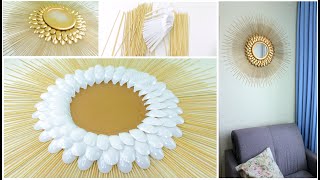 Home decor DIY room decor Wall hanging craft idea Best out of waste [upl. by Mehala]