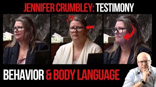 Jennifer Crumbleys Testimony Behavior and Body Language [upl. by Bui]