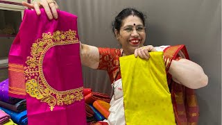 Semi Paithani and Fancy saree  Diwali And Navratri [upl. by Eveiveneg]