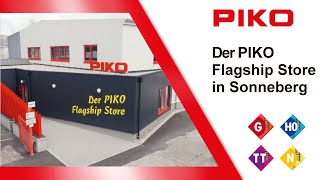 PIKO V123 Eröffnung des neuen PIKO Flagship Stores VorzeigeModellbahngeschäft in Sonneberg [upl. by Akirahc]