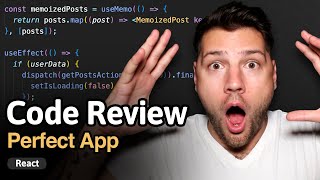 Is this the perfect React app  Code Review [upl. by Connelly]