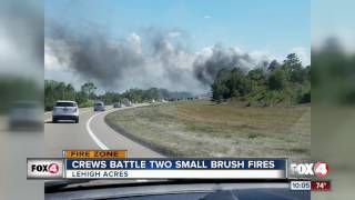 Fires spark in Lehigh Acres [upl. by Amin217]