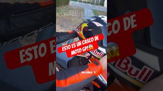 Así es un casco de moto gp👀😱 [upl. by Brandise24]