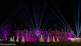 Christmas Light Show  Waddesdon Manor [upl. by Iloj]