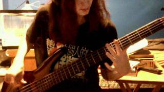 Zan Sayonara Zetsubou Sensei OP  Ringo Mogire Beam Bass Cover [upl. by Alleira]