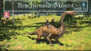 Final Fantasy XIV  Brachiosaur Mount [upl. by Horvitz]