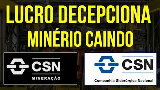 CSNA3 SIDERURGIA 35 BILHÕES DÍVIDA ATENÇÃO CMIN3 RESULTADOS cmin3 investir dividendos csan3 [upl. by Hanschen]