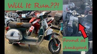 Junkyard Vespa PX125 Restoration Project [upl. by O'Conner]