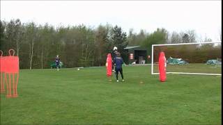 Walsall FC  Goalkeeper Training [upl. by Aissak155]