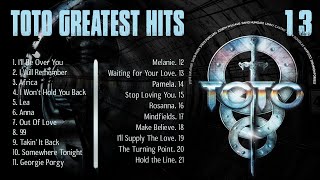 Toto Greatest Hits Playlist  Toto Best Album  HQ [upl. by Klemens]