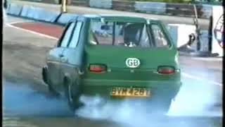 Reliant Kitten Burnout amp Racing A Robin [upl. by Celinda]