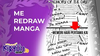 Tutorial Redraw Manga MangaManhwaManhua  Kiryuu Indonesia [upl. by Winnifred458]