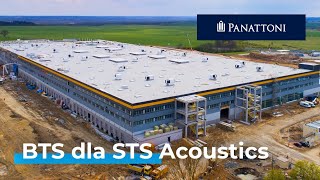 BTS for STS Acoustics  9 000 sqm developed for in Poland Panattoni [upl. by Manuel]