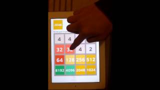 High score record on 2048 265400 points 16384 tile [upl. by Annaitat]