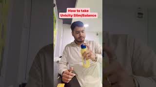 How to Take Unicity Balance feelgreatsystem insulinresistance [upl. by Araik]