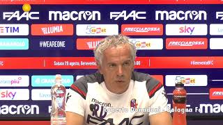 Donadoni presenta Benevento  Bologna [upl. by Hazrit565]