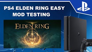 Testing Easy Mod for Elden Ring Backport on PS4 Jailbreak 900 [upl. by Reteip504]