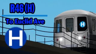 R46 🅗 From Rockaway Park Beach 116th To Euclid Ave [upl. by Annunciata]