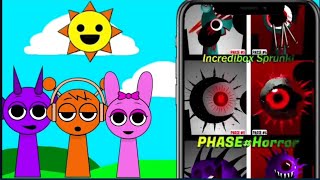 Sprunki Incredibox Watches Scary Cartoons On His Phone [upl. by Emory]