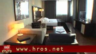 AC Hotel Barcelona Forum by Marriott hotel video review [upl. by Lledner834]