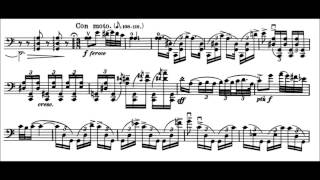 Zoltán Kodály  Sonata for Solo Cello Op 8 Mvt 2 [upl. by Elisabet]