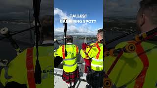 Tallest Bagpiping spot in Scotland shorts scotland scotlandtravel travel bagpipes kilts [upl. by Wenz968]