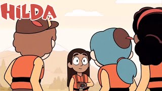 Hilda Season 3 Chapter 4 Clip Hilda Frida And David Meet Louise [upl. by Levi]