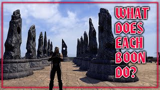 ESO  What Does Each Boon Do  Lets Take A Look At Each One  The Elder Scrolls Online [upl. by Chance]