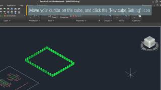 Navigation Tool in GstarCAD 2023 [upl. by Papert]