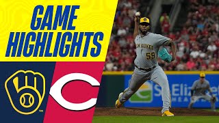 Brewers vs Reds Game Highlights 7152123  MLB Highlights [upl. by Wershba495]