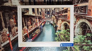 Venice canal Clementoni 1000 pieces [upl. by Yecad]