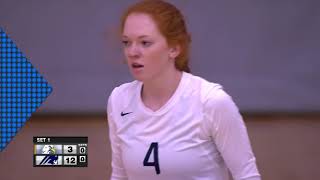 Girls High School Volleyball Champlin Park vs TotinoGrace [upl. by Hooge865]