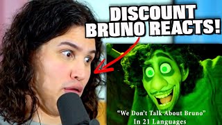 Vocal Coach Reacts to We Dont Talk About Bruno 21 Languages 💚 🐀 [upl. by Mook]