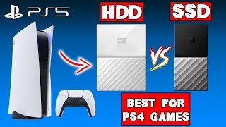 HDD vs SSD Storage for PS4 Games on PS5  IS GRAPHICS AFFECTED [upl. by Dorine]